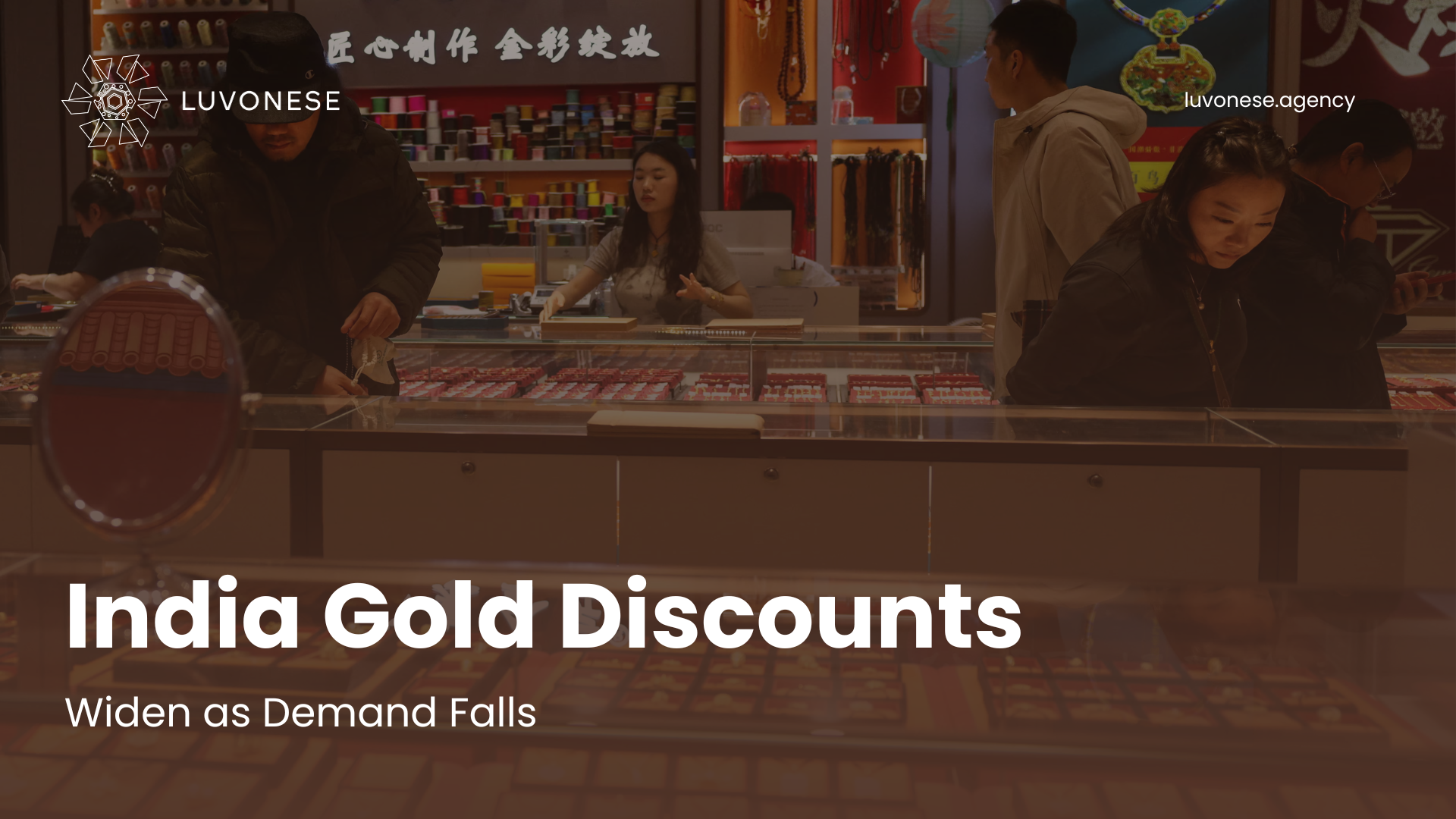 India Gold Discounts Widen as Demand Falls - Luvonese Agency