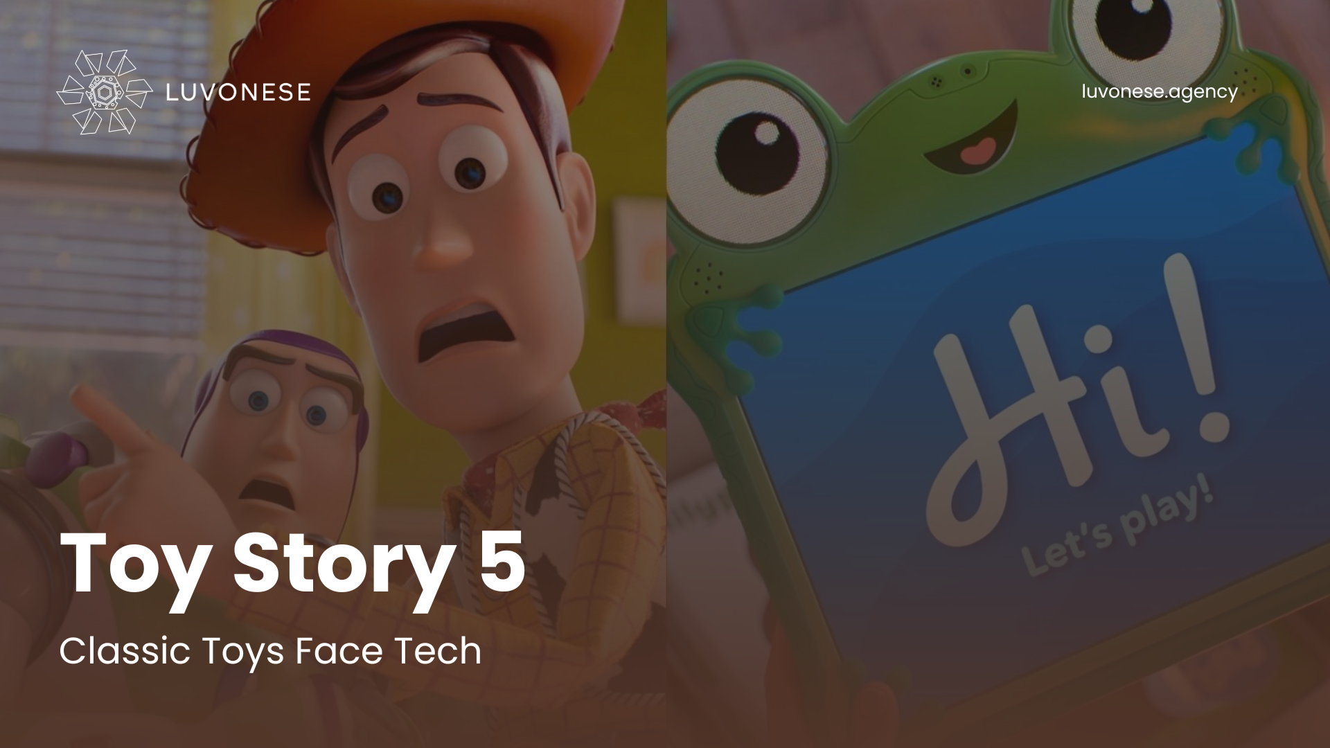 Toy Story 5 Classic Toys Face Tech - Luvonese Agency