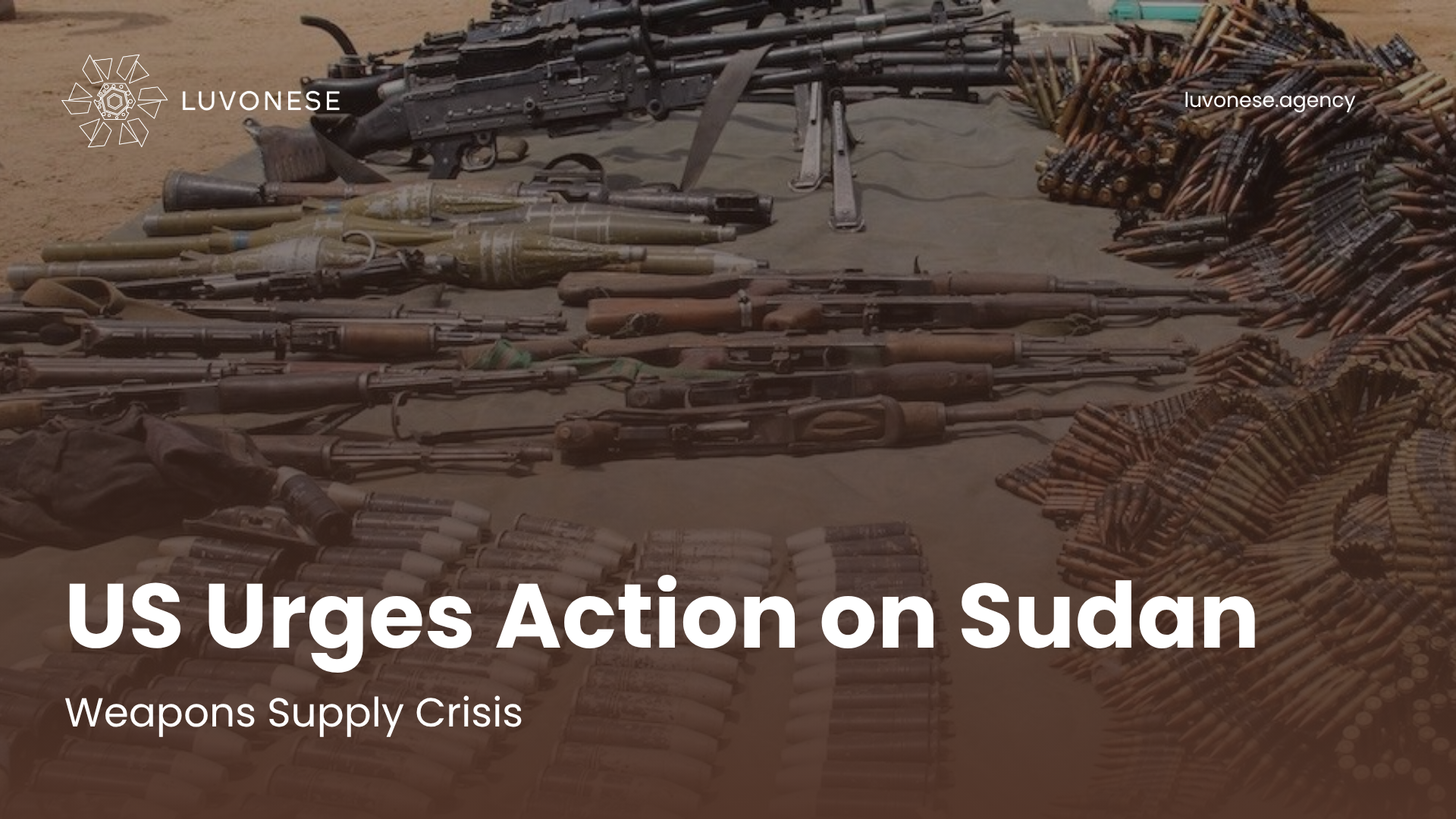 US Urges Action on Sudan Weapons Supply Crisis