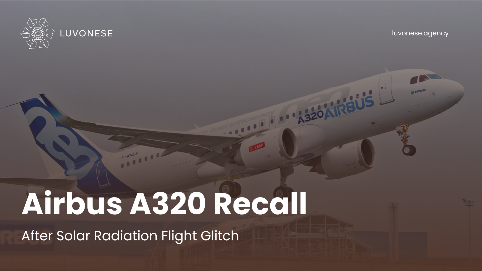 Airbus A320 Recall After Solar Radiation Flight Glitch - Luvonese Agency